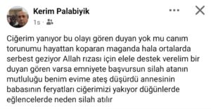 11 aylık Pera bebek maganda kurşuna kurban gitti: 2 gözaltı