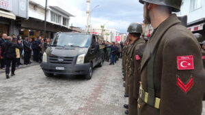 Şehit Teğmen Dut, son yolculuğuna uğurlandı