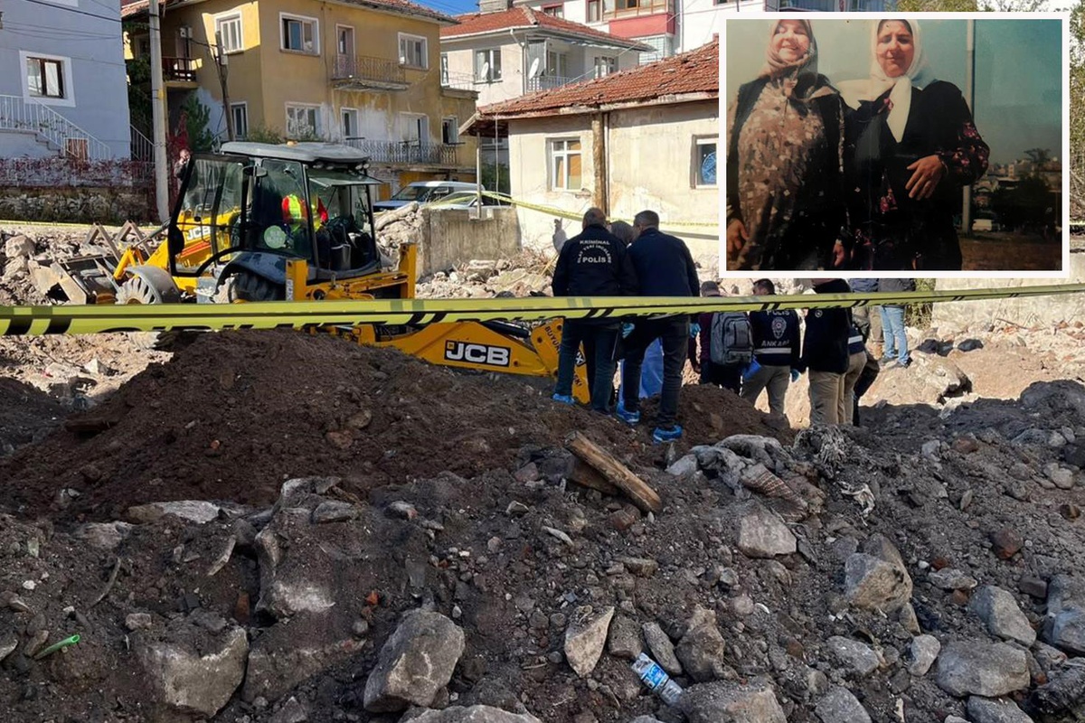 17 yil once kaybolan kadinin kemikleri evinin altindan cikti 17 yil once kaybolan kadinin kemikleri evinin altindan cikti