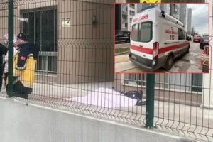 17'inci kattan düşerek feci şekilde can verdi 17'inci kattan düşerek feci şekilde can verdi