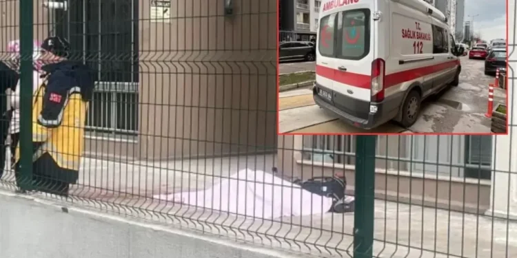 17'inci kattan düşerek feci şekilde can verdi