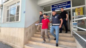 18 suç kaydı olan firari İncirliova’da yakalandı
