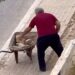 Aydın’da buda oldu, kaldırım taşını söküp çaldılar