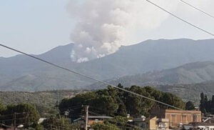 Yangın bu kez o ilçeye sıçradı
