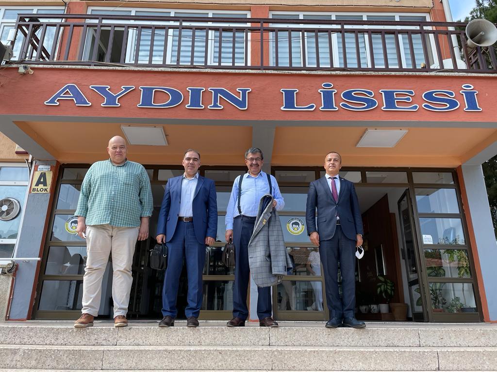 Aydın Lisesi tarihçi Hayati İnaç’ı ağırladı