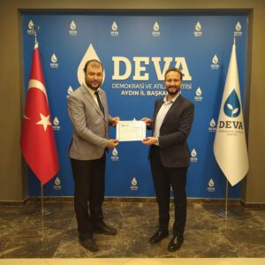 DEVA Parti’si İncirliova’da Özakel’e emanet