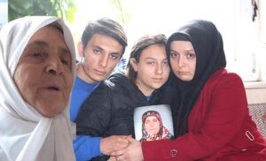Oğlunu öldüren gelinine sahip çıktı