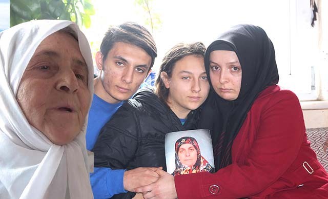 Oğlunu öldüren gelinine sahip çıktı