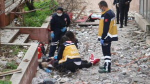 Bahçede ölü bulundu, yüksekten düştüğü ortaya çıktı