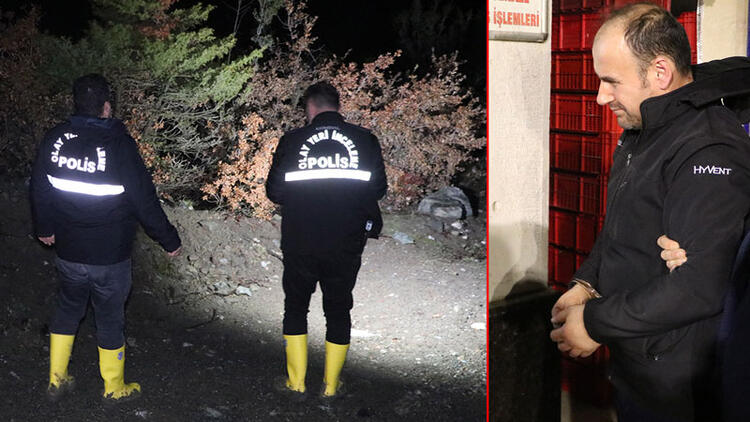 Boşandığı eski eşini boğarak öldürüp, cesedini ormanda gömdü