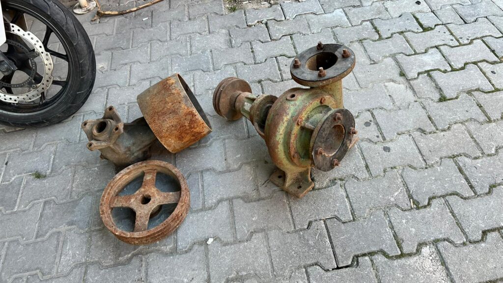 Bağ evinden tarım aleti hırsızlığına 3 tutuklama