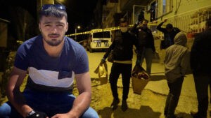 Çocuklarını görmeye gelen eski eşini boğarak öldürdü