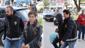 Dur ihtarına uymayan 2 şüpheli uyuşturucu taciri çıktı