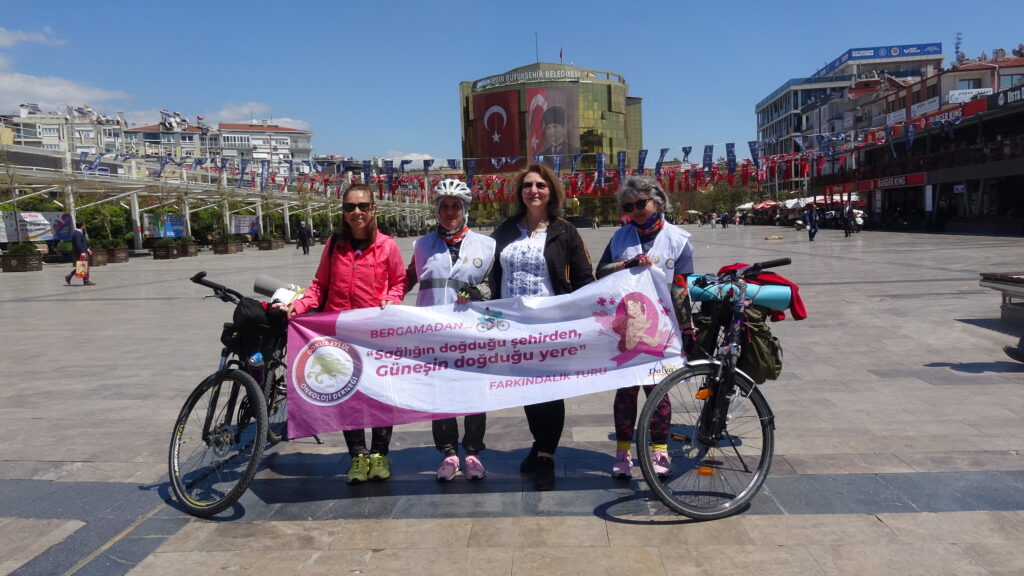 Kanseri yendi, bisikletle Anadolu turuna çıktı