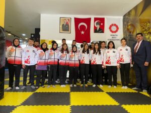 Judo kulübüne eşofman desteği