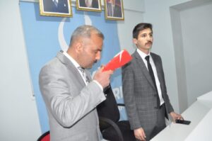 İncirliova’da Ülkü Ocakları komutana teslim