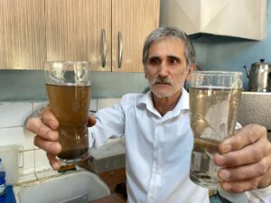 Aydın’da musluklardan çamurlu aktı