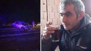 Kamyonet ile çarpışan otomobilin sürücüsü öldü