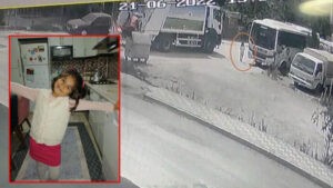 Çöp kamyonunun altında kalan 7 yaşındaki Deniz öldü