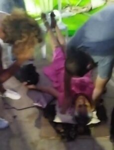 Yılsonu sergisini fırtına vurdu: 1’i ağır 6 yaralı