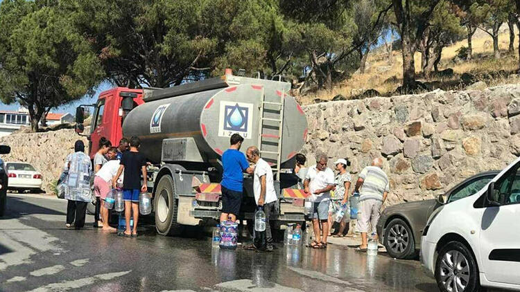 İlçe halkı arıza nedeniyle 4 gündür susuz