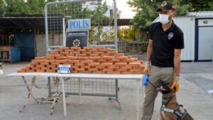 TIR dorsesinde 105 kilo eroin ele geçirildi