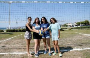 Elif'in voleybol sahası isteği yerine geldi