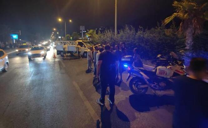 Kamyonetin çarptığı yaya turist öldü