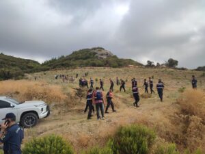 Ava giden çiftçiyi arama çalışmaları il sınırını aştı