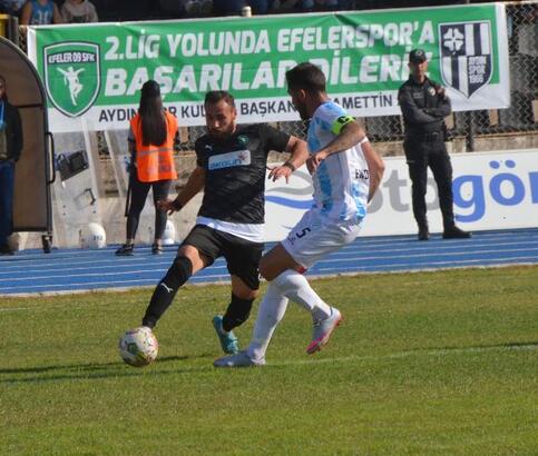 Efeler evinde berabere kaldı