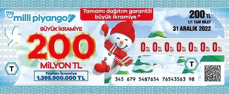 Büyük ikramiye tam 200 milyon TL