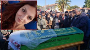 Depremde hayatını kaybeden Büşra öğretmen, Aydın'da toprağa verildi