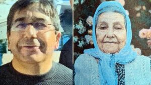 Miras tartışmasında öldürülen anne-oğul toprağa verildi
