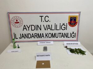 Bahçede Hint Keneviri bulunan 2 şüpheliye gözaltı
