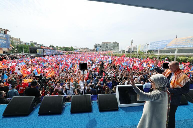 Erdoğan: 14 Mayıs'ta sandık önünüze geldiğinde tepkinizi orada gösterin