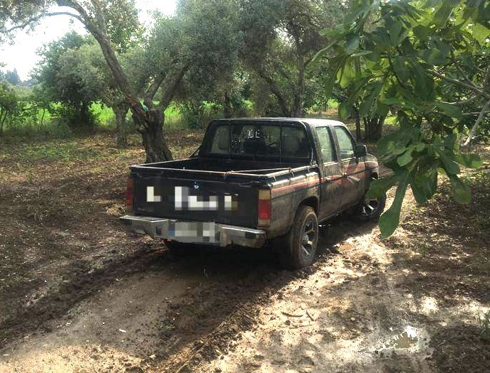 Koçarlı’da çalınan kamyonet İncirliova'da bulundu