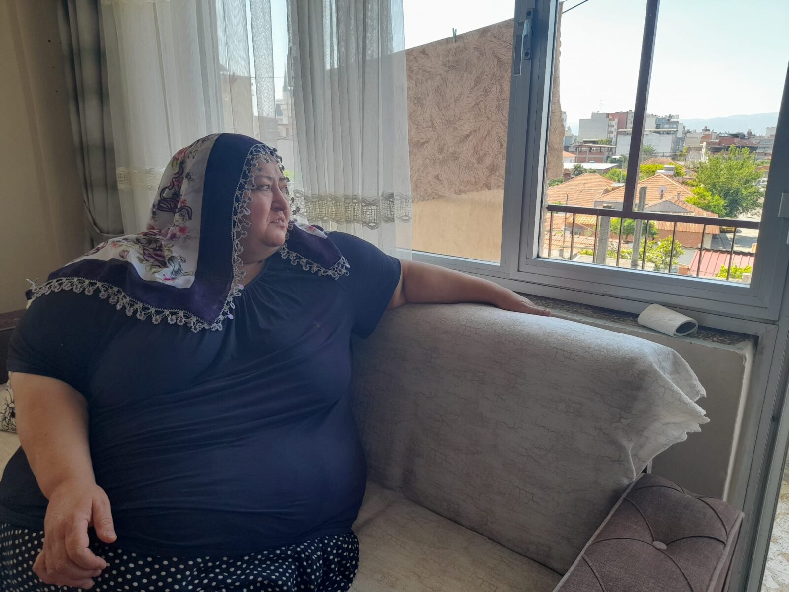 200 kiloluk Aysel teyze, 7 yıldır hapis hayatı yaşıyor