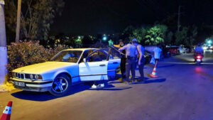Muğla‘nın Bodrum ilçesinde bir kişi, kilit sistemi arızalı olan park