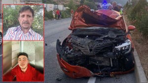 Muğla‘nın Menteşe ilçesinde, otomobilin çarptığı motosikletin sürücüsü Ramazan Kara (54)