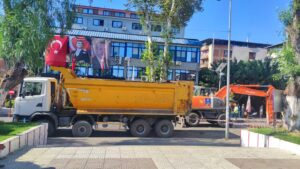 Aydın Büyükşehir Belediyesi İncirliova Prof. Dr. Türkan Saylan Caddesinde yapacağı
