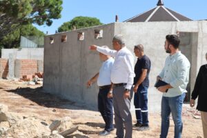 Koçarlı’da 2 mahallede sosyal tesis inşaatında sona gelindi