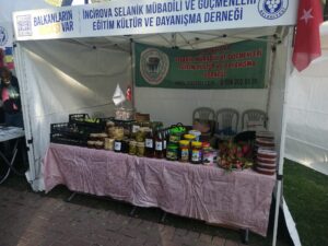 Balkan Festivali’nde Aydın’ın yerel ürünlerini tanıttı