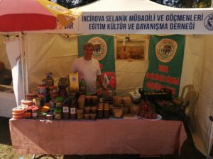 Balkan Festivali’nde Aydın’ın yerel ürünlerini tanıttı