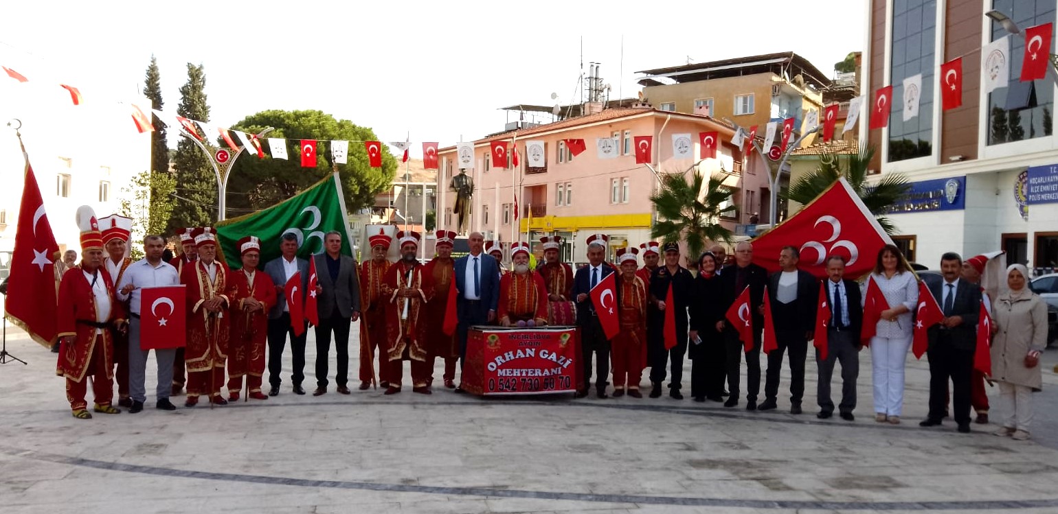 Koçarlı 100. Yıl kutlamalarına mehteranla başladı