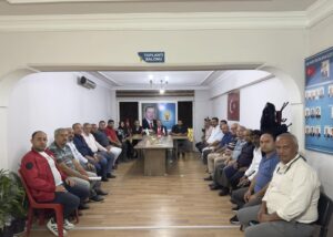 AK Parti İncirliova İlçe Teşkilatında İlçe Başkanlığına atanan Ali Kaykı’nın belirlenen yeni
