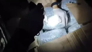 Sakarya‘da durdurulan TIR’da, 18 kilo 450 gram esrar, 710 gram