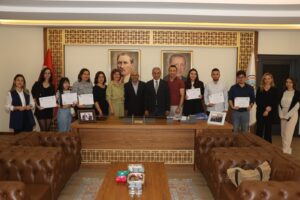 Aydın’ın Koçarlı İlçe girişi Adnan Menderes Üniversitesi (ADÜ) Ziraat Fakültesi