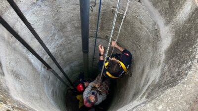 Aydın’ın Çine İlçesinde tarımsal sulama kuyusuna düşen 72 yaşındaki yaşlı