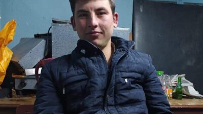 Aydın’ın İncirliova ilçesinde şarampole devrilen traktörün sürücüsü Hüseyin Çalışmaz (24)