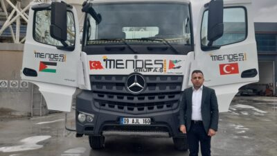 Aydın’ın önde gelen şirketlerinden birisi olan Mendeş Grup A.Ş, mikser,